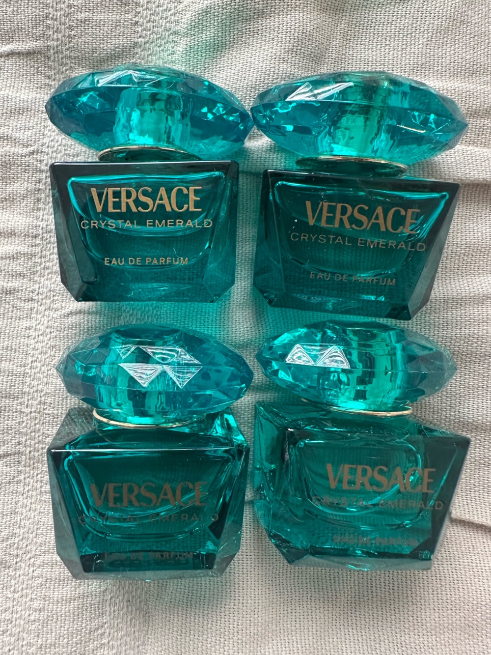 Versace Crystal Emerald Miniatures